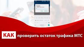 Как проверить остаток интернет-трафика на МТС в Рени