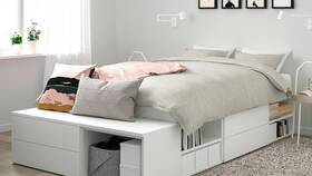 Кровать HEMNES от ИКЕА: особенности и альтернативы в Рени