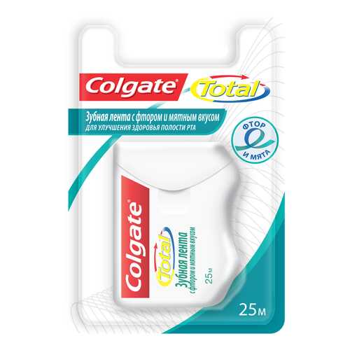 Зубная нить Colgate с фтором и мятным вкусом 25 м в Рени