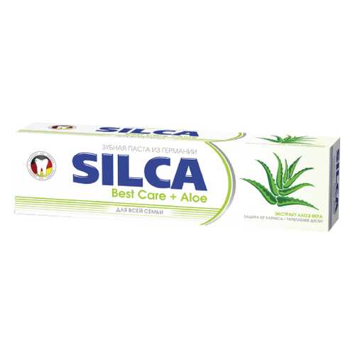 Зубная паста SILCAMED Best Care + Aloe в Рени