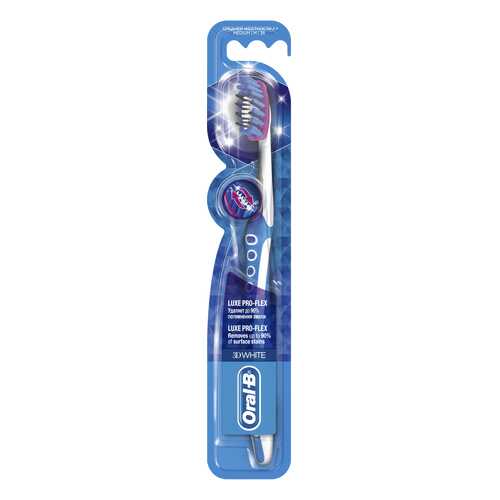 Зубная щетка Oral-B 3D White Luxe Pro-Flex 38 средняя 1 шт, цвет в ассортименте в Рени