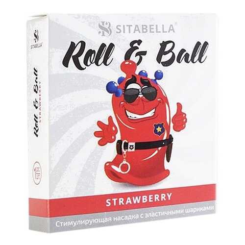 Презерватив-насадка Roll Ball Strawberry в Рени