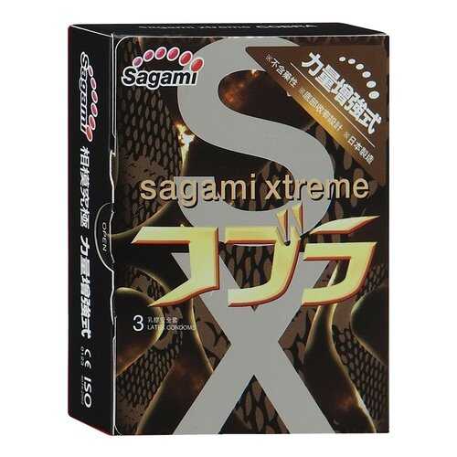 Презервативы Sagami Xtreme Cobra суженные к основанию 3 шт. в Рени