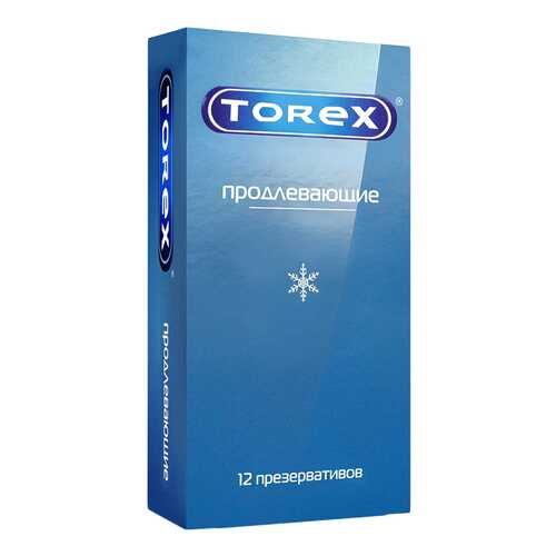 Пролонгирующие презервативы Torex 12 шт. в Рени