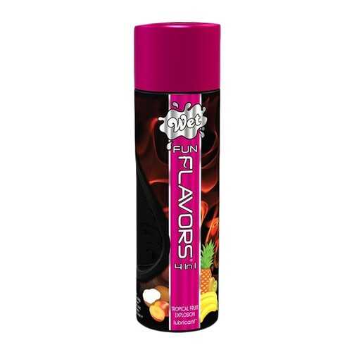 Разогревающий лубрикант Fun Flavors 4-in-1 Tropical Explosion с ароматом фруктов 89 мл в Рени