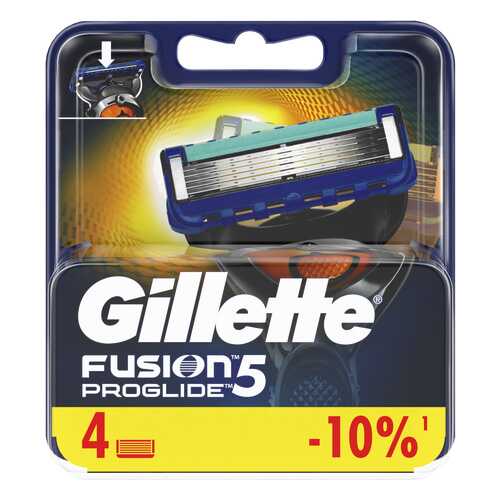 Сменные кассеты Gillette Fusion5 ProGlide 4 шт в Рени