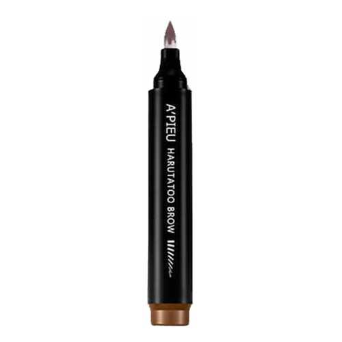 Фломастер для бровей с эффектом тату APieu Harutatoo Brow, оттенок Light Brown, 4,6 г в Рени