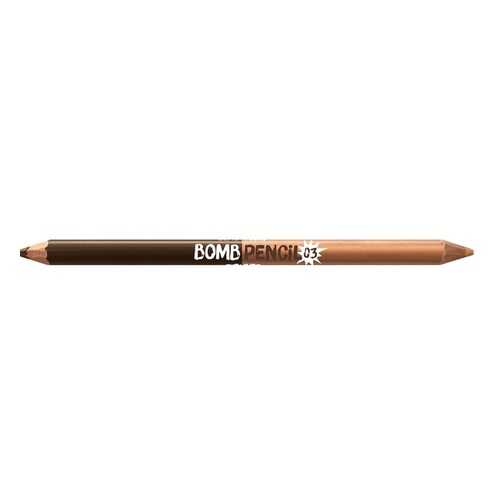 Карандаш для глаз Beauty Bomb двухсторонний, тон 03 в Рени