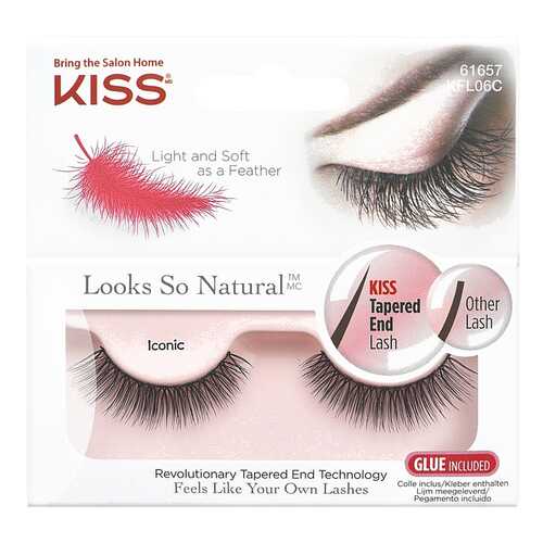 Накладные ресницы KISS Looks so Natural Eyelashes Iconic (KFL06C) 2 шт в Рени