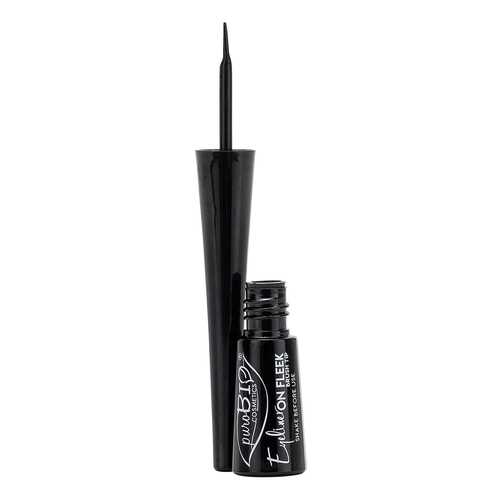 Подводка для глаз PuroBio Eyeliner On Fleek Brush Tip Black 3 мл в Рени