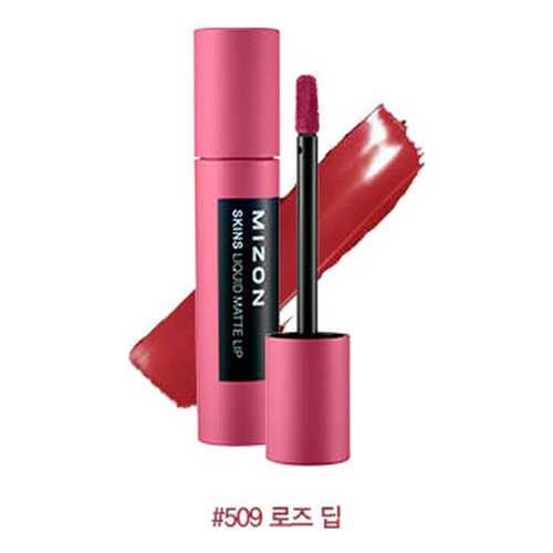 Помада Mizon Skins Liquid Matte Lip тон 509 Deep Rose 6 мл в Рени