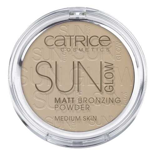 Бронзер для лица Sun Glow Matt Bronzing Powder 030 Medium в Рени