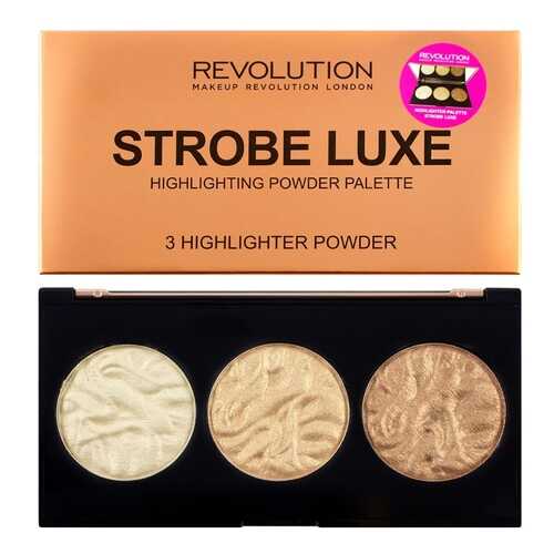 Хайлайтер Makeup Revolution Highlighter Palette Strobe Luxe 11,5 г в Рени