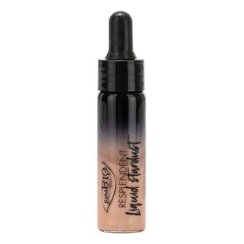 Хайлайтер PuroBio Resplendent Liquid Stardent 02 розовое золото 12 мл в Рени