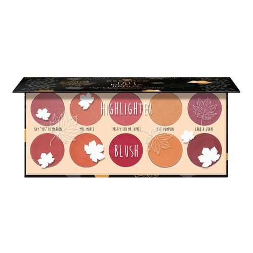 Набор для макияжа essence Fall Back To Nature Highlighter & Blush Palette в Рени
