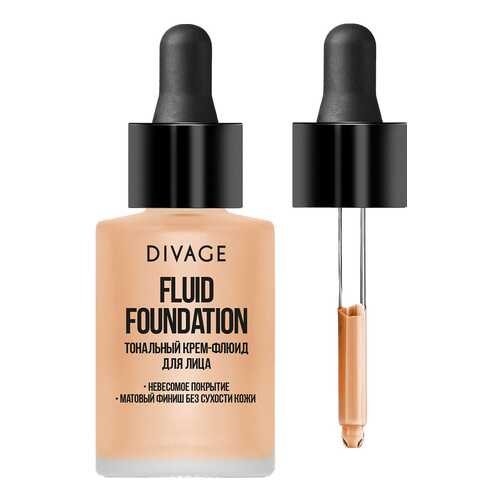 Тональный крем Divage Fluid Foundation № 02 30 мл в Рени