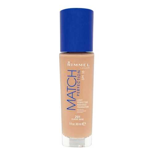 Тональный крем Rimmel Match Perfection Foundation SPF18 201 Classic Beige 30 мл в Рени