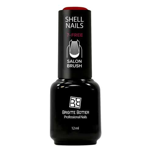 Гель-лак для ногтей Brigitte Bottier Shell Nails тон 906 красный рубин, 12мл в Рени