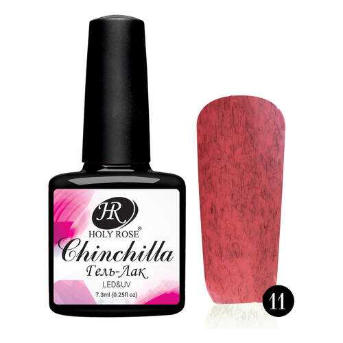 Гель-лак Holy Rose Chinchilla Ярко-розовый №11 7,3мл в Рени