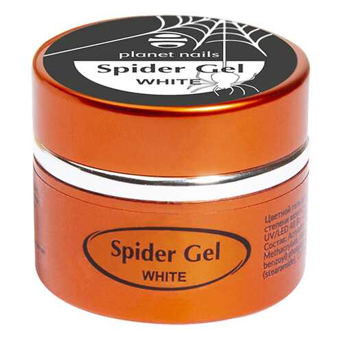 Гель-паутинка Planet Nails Spider Gel белая 5г в Рени