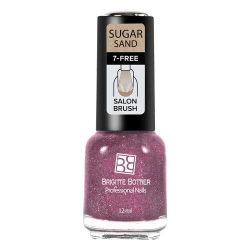 Лак Brigitte Bottier Sugar Sand тон 303 искрящийся клубничный, 12 мл в Рени
