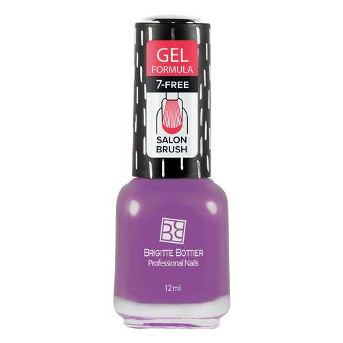 Лак с гелевым эффектом Brigitte Bottier Gel Formula тон 03 сиреневый, 12 мл в Рени