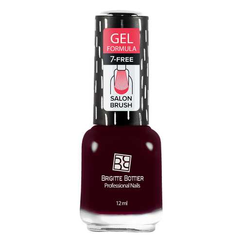 Лак с гелевым эффектом Brigitte Bottier Gel Formula тон 22 спелая вишня, 12 мл в Рени