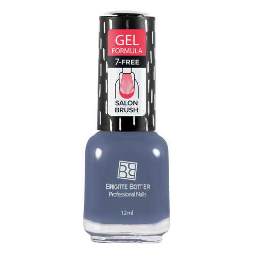 Лак с гелевым эффектом Brigitte Bottier Gel Formula тон 30 серо-синий, 12 мл в Рени