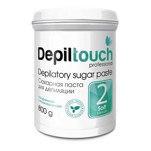 Сахарная паста для депиляции Depiltouch Depilatory Sugar Paste Soft №2 мягкая, 800 гр в Рени