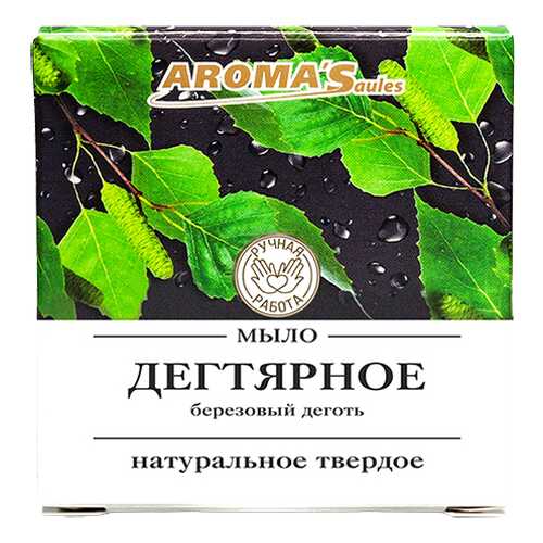 Мыло твердое натуральное Saules Sapnis Дегтярное (85 г) в Рени