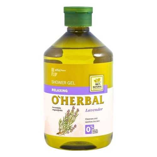 Расслабляющий гель для душа OHerbal с экстрактом лаванды, 500 мл в Рени