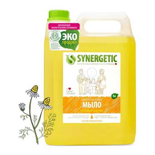 Жидкое мыло Synergetic Полевые цветы 5000 мл в Рени