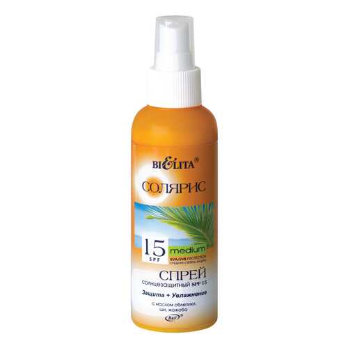 Солнцезащитное средство Bielita С маслом облепихи SPF 15 145 мл в Рени