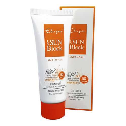 Солнцезащитный крем Elujai UV Sun Block Cream SPF 50 PA+++ 50 мл в Рени