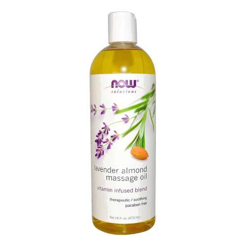 Масло для тела Now Lavender Almond Massage Oil 473 мл в Рени