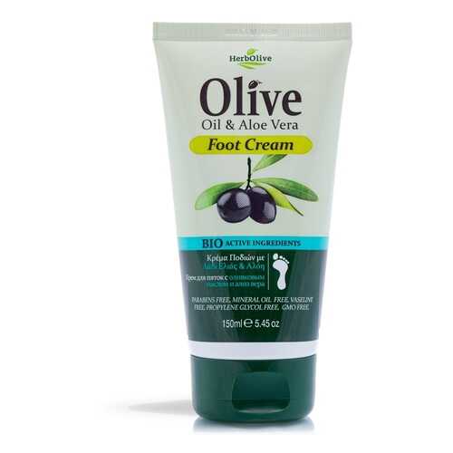 Крем для ног с алоэ вера Herbolive Olive Oil&Aloe Vera Foot Cream в Рени