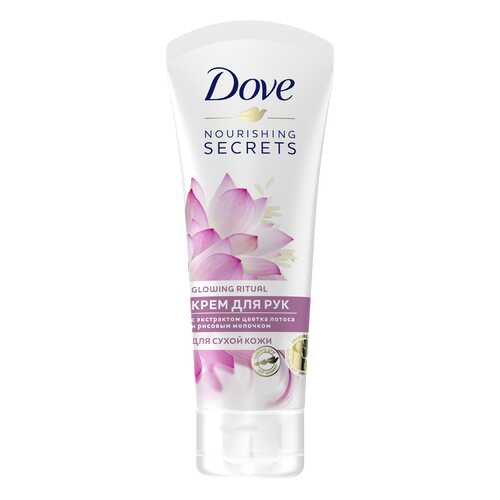 Крем для рук Dove Экстракт Лотоса и рисовое молочко в Рени