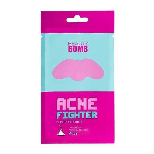 BEAUTY BOMB Очищающие полоски для носа ACNE FIGHTER 4шт в Рени