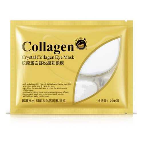 Гидрогелевые патчи для глаз BioAqua с коллагеном Crystal Collagen Eye Mask, 2 патча в Рени