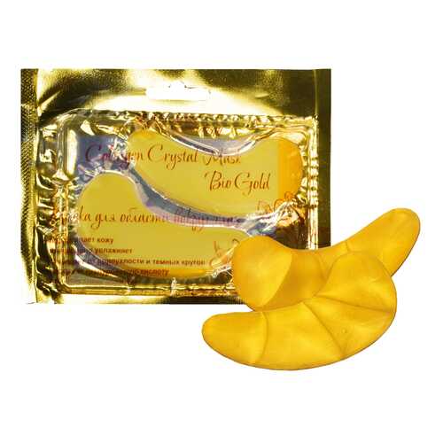 Маска для глаз Fabrik Cosmetology Collagen Crystal Mask Bio Gold в Рени