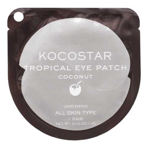 Патчи для глаз Kocostar Tropical Eye Patch Coconut 3 г в Рени