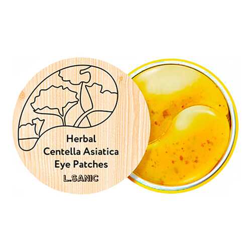 Патчи для глаз L.Sanic Herbal Centella Asiatica Hydrogel Eye Patches 60 шт в Рени