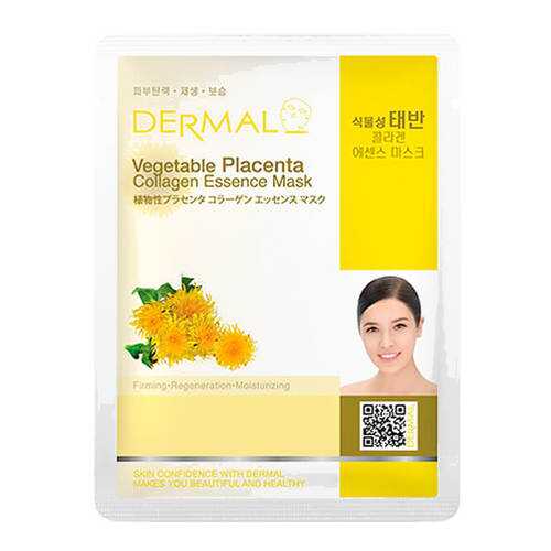 Маска Dermal с растительной плацентой и коллагеном, 23 г в Рени