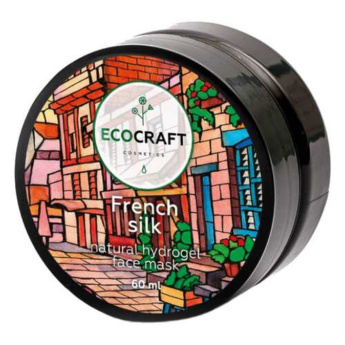 Маска для лица Ecocraft Natural Hydrogel Face Mask French silk 60 мл в Рени
