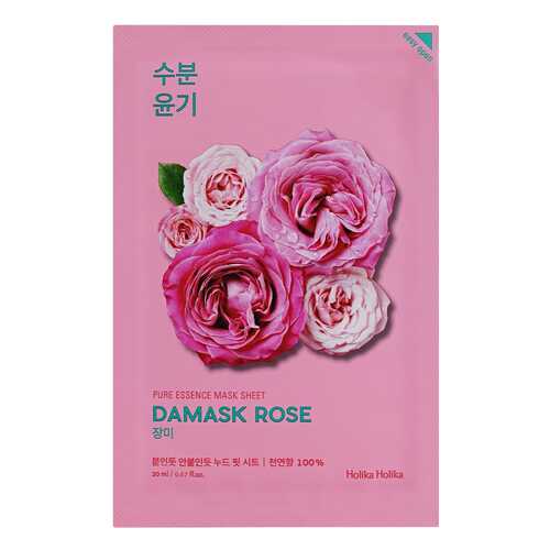 Маска для лица Holika Holika Pure essence Mask Sheet Damask Rose 20 мл в Рени