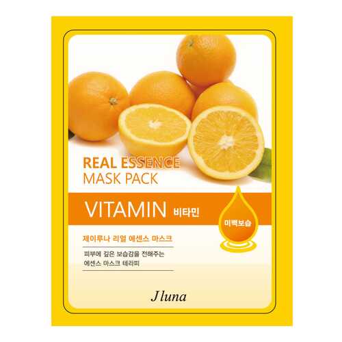 Маска для лица J Luna Real Essence Mask Pack Vitamin 25 мл в Рени