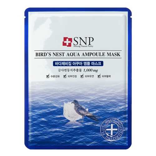 Маска для лица SNP Birds Nest Aqua Ampoule Mask 25 мл в Рени