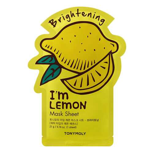 Маска для лица Tony Moly Im Real Lemon Mask Sheet 21 мл в Рени