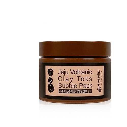 Маска очищающая с вулканической глиной JEJU VOLCANIC CLAY TOKS BUBBLE PACK 100мл в Рени