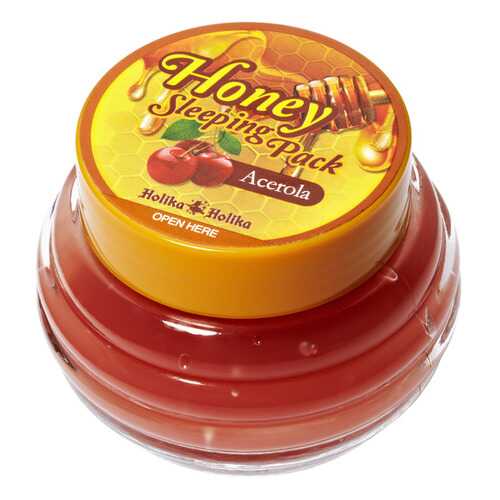 Ночная маска для лица HOLIKA HOLIKA Honey Sleeping Pack с барбадосской вишней, 90 мл в Рени